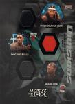2005-06 Topps Luxury Box - Divisions 6 Relics Courtside #DVR-2 Allen Iverson / Ben Gordon / Dwyane Wade / Ray Allen / Kobe Bryant / Tracy McGrady MEM, SN25