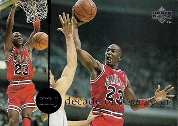 1994 Upper Deck Jordan Rare Air - Decade of Dominance #J10 Michael Jordan