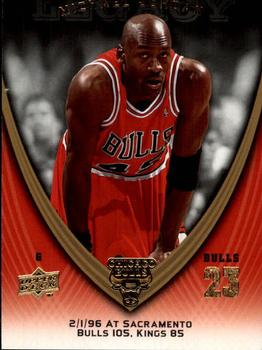 2008-09 Upper Deck Michael Jordan Legacy Collection #727 Michael Jordan - Game 727
