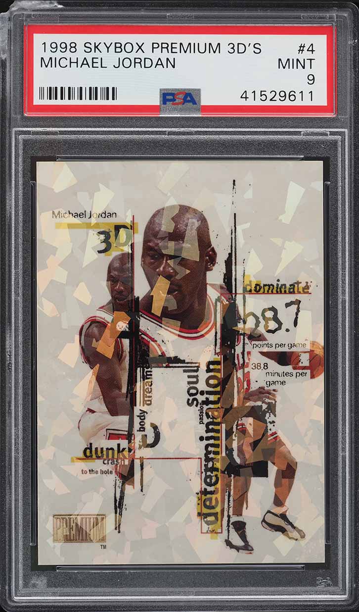 1998 Skybox Premium 3D's #4