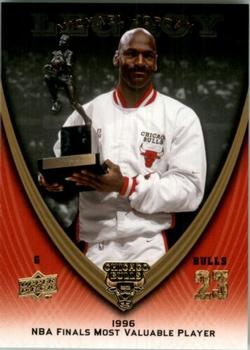 2008-09 Upper Deck Michael Jordan Legacy Collection #1156 Michael Jordan - Game 1156