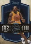 2009-10 Panini Classics - Dress Code Platinum #17 Kobe Bryant SN25