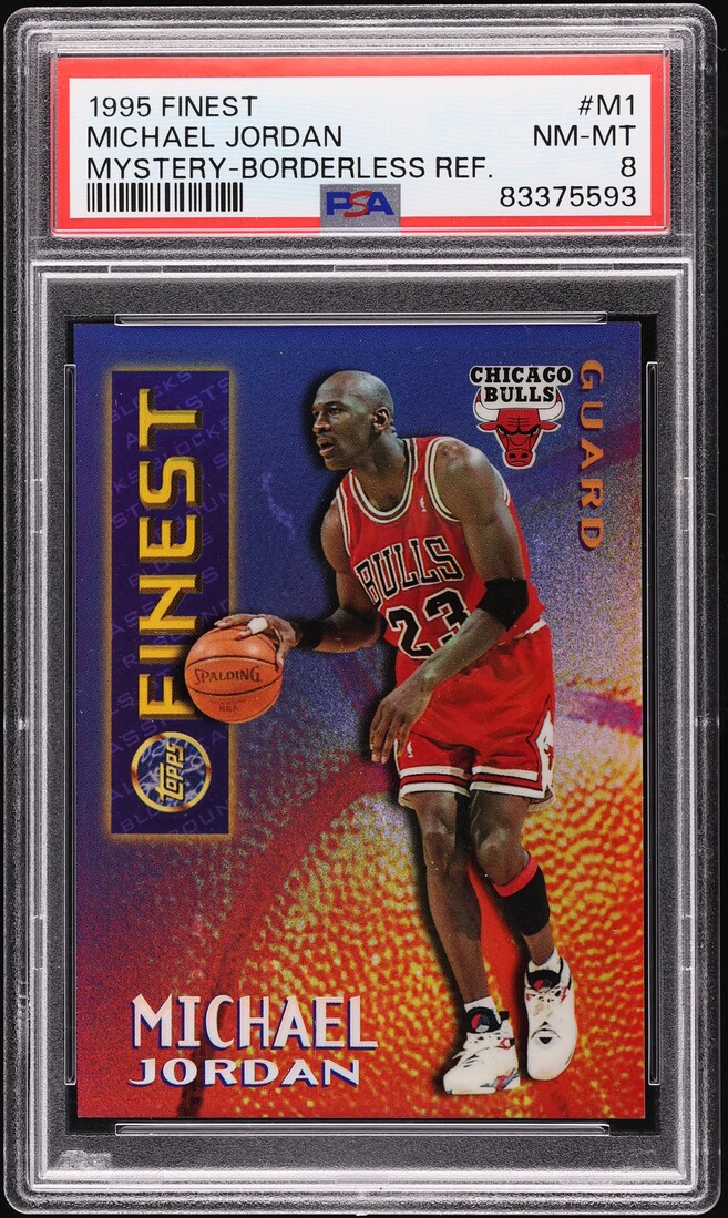 1995 Finest Mystery Borderless Refractor #M1