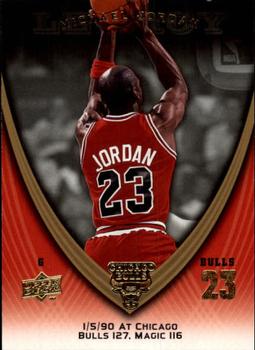 2008-09 Upper Deck Michael Jordan Legacy Collection #375 Michael Jordan - Game 375