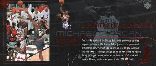 1999 Upper Deck Michael Jordan Career Collection - Bonus Blow-Up #CC4 Michael Jordan