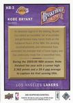 2008-09 Upper Deck - Basketball Heroes Kobe Bryant #KB-3 Kobe Bryant