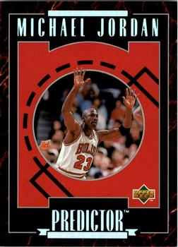 1995-96 Upper Deck - Predictors Exchange: MVP #R3 Michael Jordan - Defensive Player of the Year