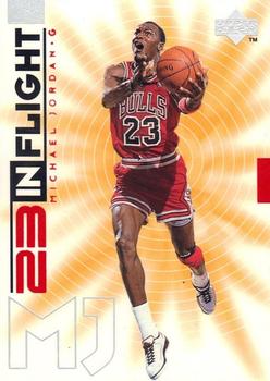1998 Upper Deck Michael Jordan Living Legend - In-Flight #IF1 Michael Jordan