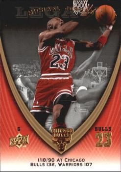 2008-09 Upper Deck Michael Jordan Legacy Collection #382 Michael Jordan - Game 382