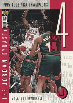1997-98 Collector's Choice - The Jordan Dynasty #JD4 Michael Jordan