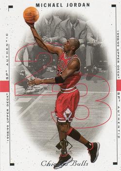 1998-99 SP Authentic #8 Michael Jordan