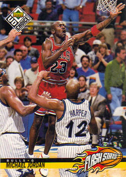 1998-99 UD Choice #185 Michael Jordan
