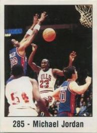 1988-89 Panini Stickers Spanish #285 Michael Jordan