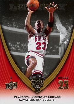 2008-09 Upper Deck Michael Jordan Legacy Collection #1012 Michael Jordan - Game 1012