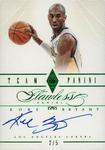 2012-13 Panini Flawless - Team Panini Autographs Emerald #5 Kobe Bryant AU, SN5