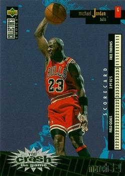 1996-97 Collector's Choice - You Crash the Game Scoring Silver 2 #C30 Michael Jordan - VAR: Week starting 4/14