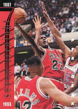 1993-94 Upper Deck #SP3 Michael Jordan / Wilt Chamberlain
