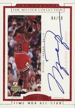 2000 Upper Deck Legends Master Collection - Living Legends Autographs #ML2 Michael Jordan