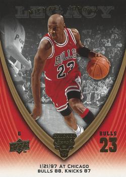 2008-09 Upper Deck Michael Jordan Legacy Collection #806 Michael Jordan - Game 806