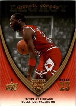 2008-09 Upper Deck Michael Jordan Legacy Collection #299 Michael Jordan - Game 299