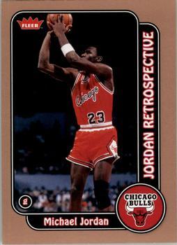 2008-09 Fleer - Michael Jordan Retrospective Glossy #MJ-2 Michael Jordan