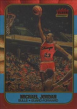 1996-97 Fleer #NNO Michael Jordan - Polychrome Refractor Gold, Unreleased