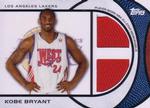 2009-10 Topps - All-Star Relics Dual #ASD-KB Kobe Bryant MEM, SN199