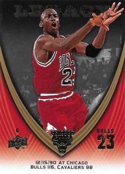 2008-09 Upper Deck Michael Jordan Legacy Collection #449 Michael Jordan - Game 449