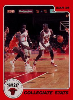 1986 Star Michael Jordan #2 Michael Jordan / Collegiate Stats