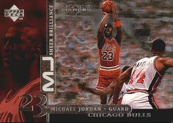 1998-99 Upper Deck Black Diamond - MJ Sheer Brilliance #B29 Michael Jordan