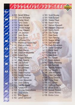 1992-93 Upper Deck European (Italian) #255 Checklist 129-255