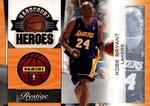 2009-10 Panini Prestige - Hardcourt Heroes #KB Kobe Bryant