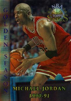 1996-97 Topps Stars - Finest Atomic Refractors #74 Michael Jordan