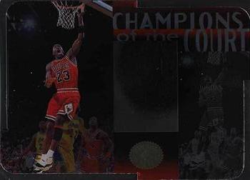 1995-96 SP Championship - Champions of the Court Die Cut #C30 Michael Jordan