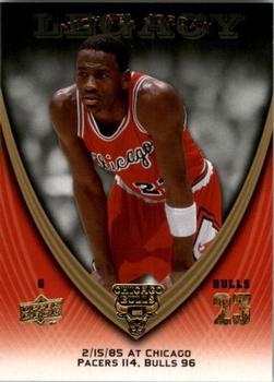 2008-09 Upper Deck Michael Jordan Legacy Collection #51 Michael Jordan - Game 51