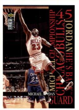 1995-96 Collector's Choice Argentina Stickers #221 Michael Jordan
