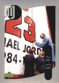1998 Upper Deck Michael Jordan Stickers #47 Michael Jordan