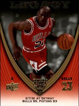 2008-09 Upper Deck Michael Jordan Legacy Collection #473 Michael Jordan - Game 473