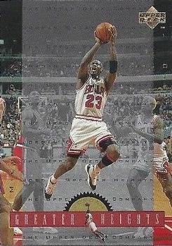 1996-97 Upper Deck - Michael Jordan Greater Heights #GH2 Michael Jordan