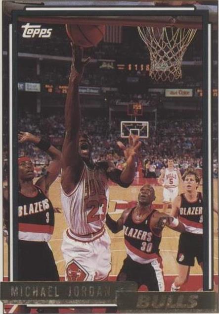 1992-93 Topps - Gold #141 Michael Jordan