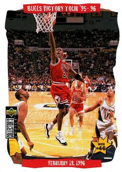1996-97 Collector's Choice French #26 Michael Jordan / Scottie Pippen
