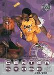 2000-01 Upper Deck Ovation - Center Stage Act 2 #CS10 Kobe Bryant SN200