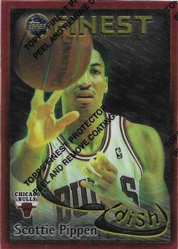 1995-96 Finest - Dish and Swish #DS4 Scottie Pippen / Michael Jordan