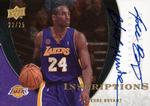 2007-08 Upper Deck Exquisite Collection - Inscriptions #IA-KB Kobe Bryant AU, SN25