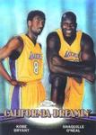 2000-01 Topps Chrome - Combos Refractors #TC1 Shaquille O'Neal / Kobe Bryant