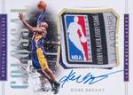 2018-19 Panini National Treasures - Colossal Material Autographs Super Prime #CM-KBR Kobe Bryant AU, MEM, SN1