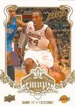 2008-09 Upper Deck MVP - Kobe Bryant MVP White #NNO Kobe Bryant Game 17
