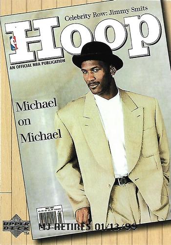 1999 Upper Deck Michael Jordan Retirement Set #C18 Michael Jordan - Hoop Magazine, May 1997