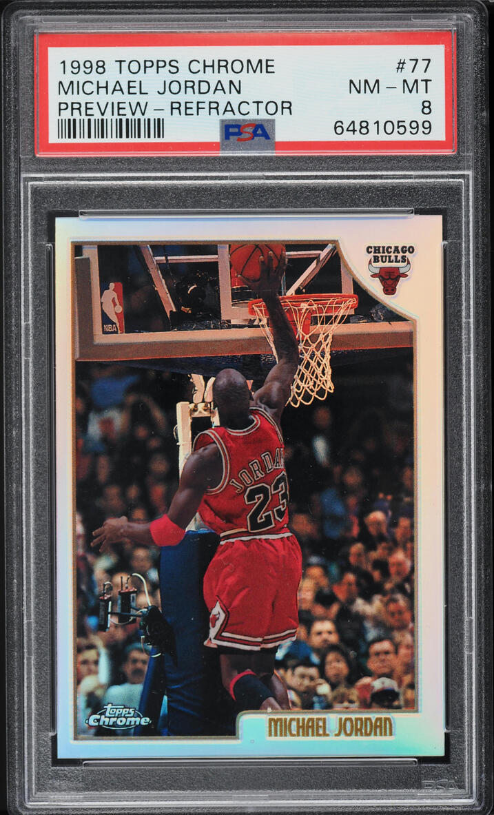 1998 Topps Chrome Refractor Preview #77