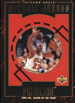1995-96 Upper Deck - Predictors: MVP #R3 Michael Jordan - Defensive Player of the Year